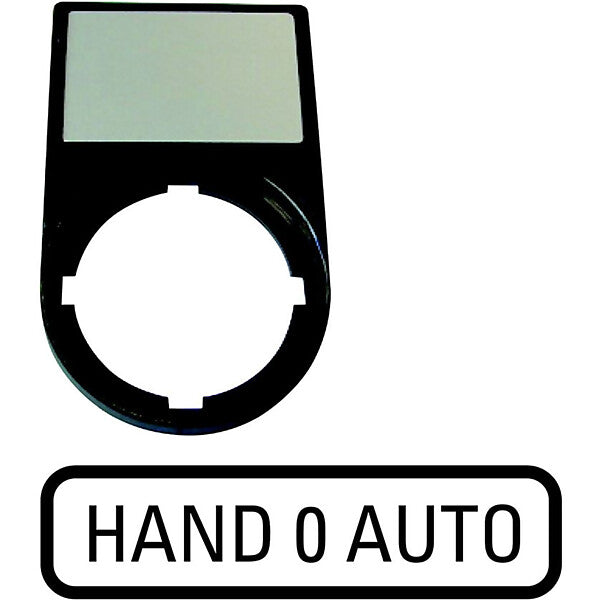 Eaton Tastenzusatzschildträger HAND 0 AUTO M22S-ST-D12